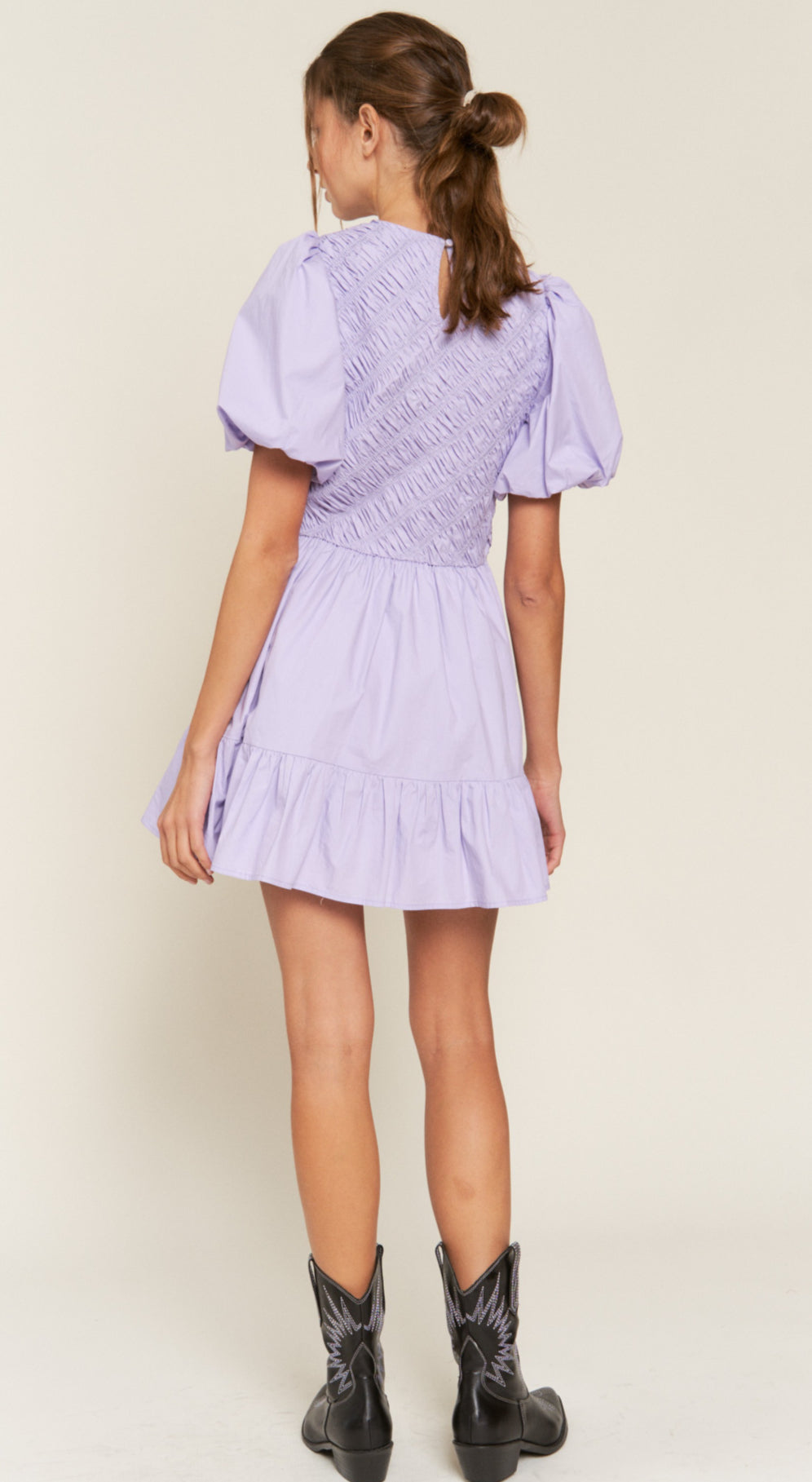 Lavendar Mini Dress