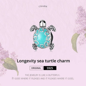 Longevity Sea Turtle Charm