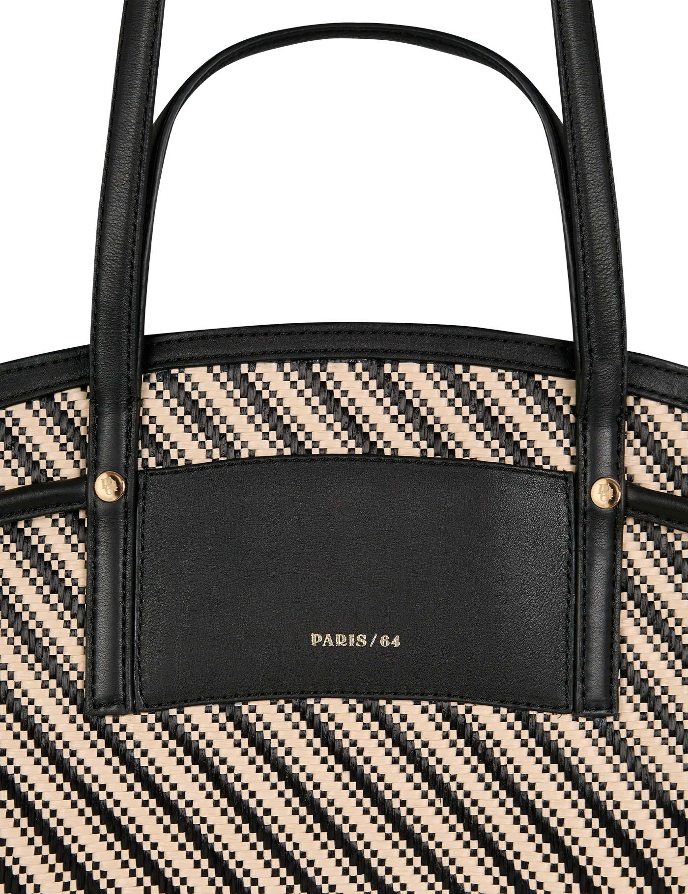 Paris/64 Rivière Stripes Black