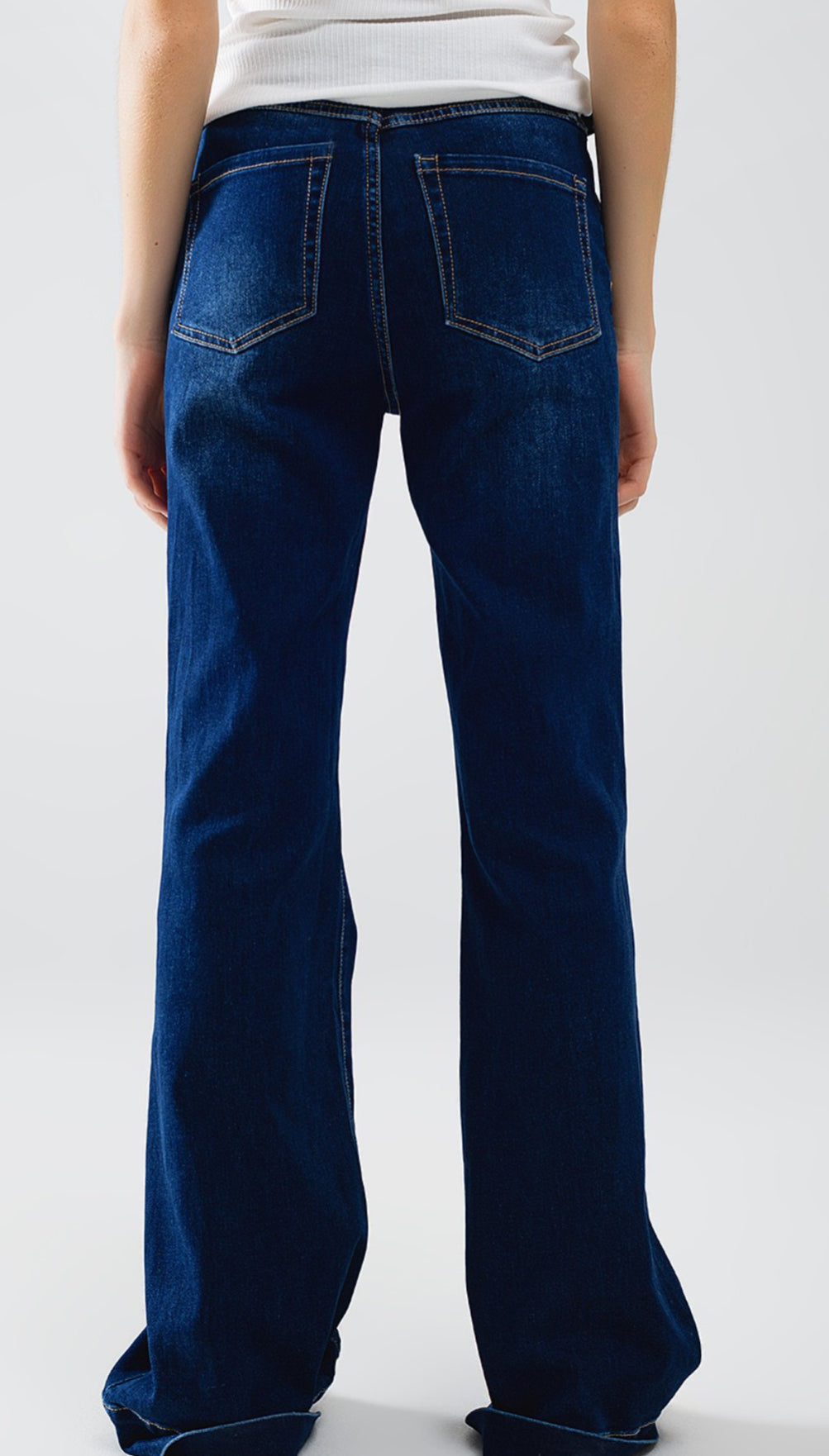 Dark Blue Flare Jean