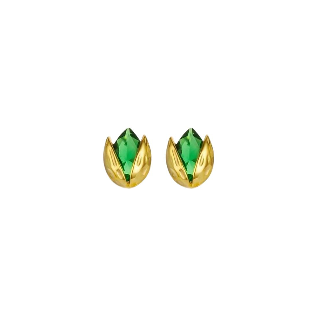 Ceci Emerald Earring
