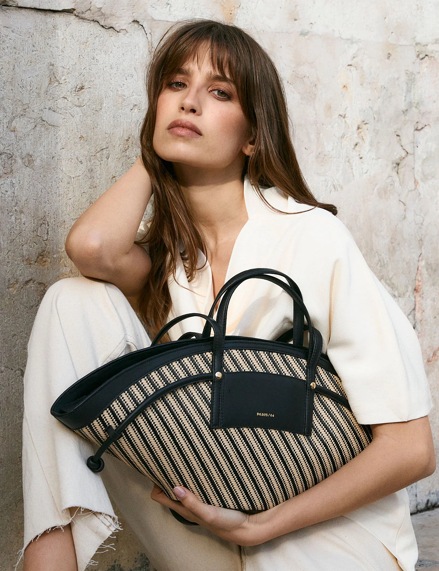 Paris/64 Rivière Stripes Black