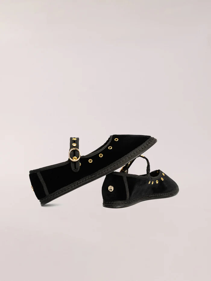 Mary Jane Studs Noir
