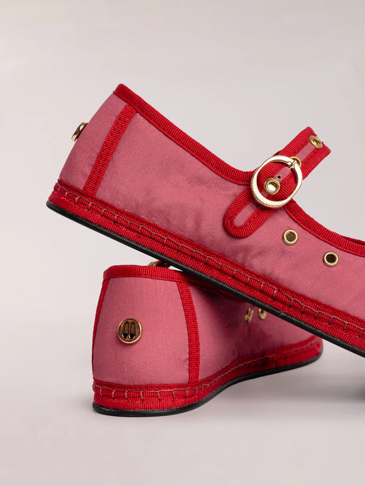 Mary Jane Studs Pink